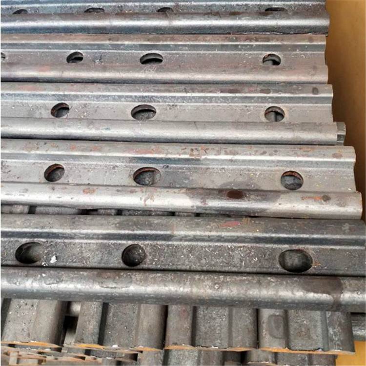 锻造轨道夹板 钢轨连接板 工矿配件道夹板品质高 山东中安