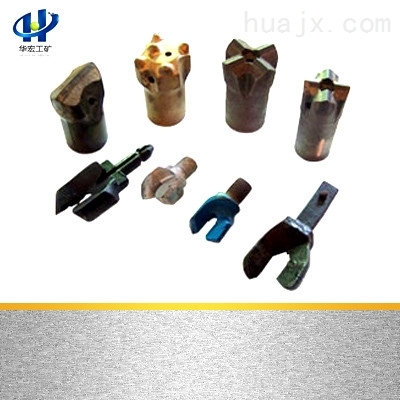 最牛钻机厂家——邹城市华宏工矿机械80岩石钻头及配件产品报价